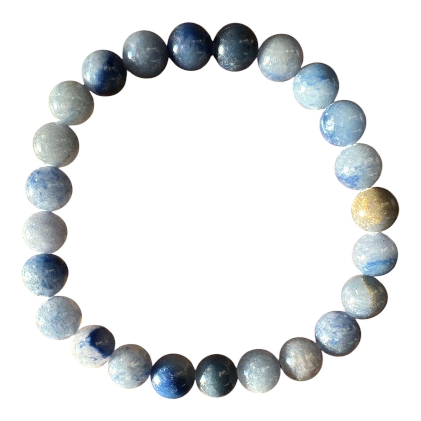 8mm round Blue Aventurine bracelet