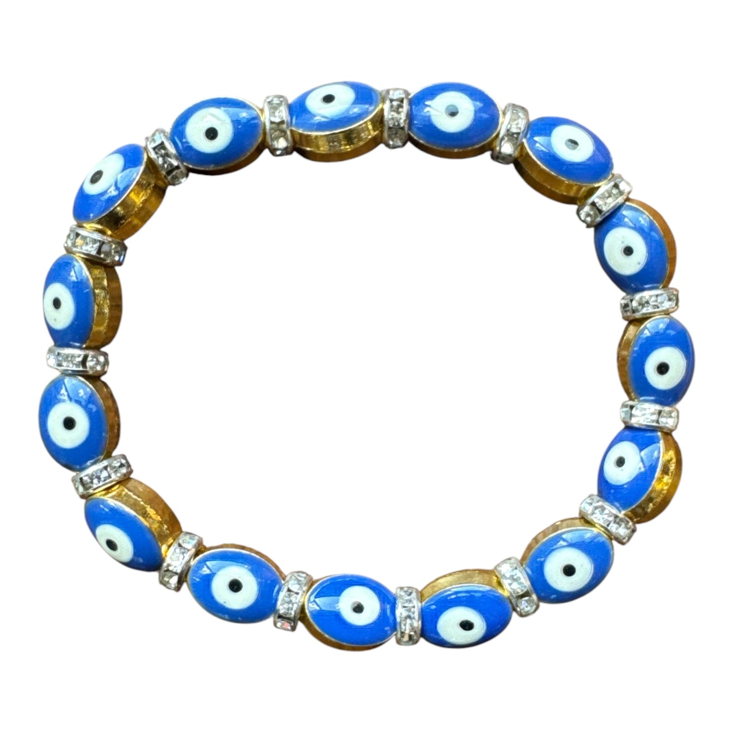 EVIL EYE-GOLDEN BEADS Bracelet