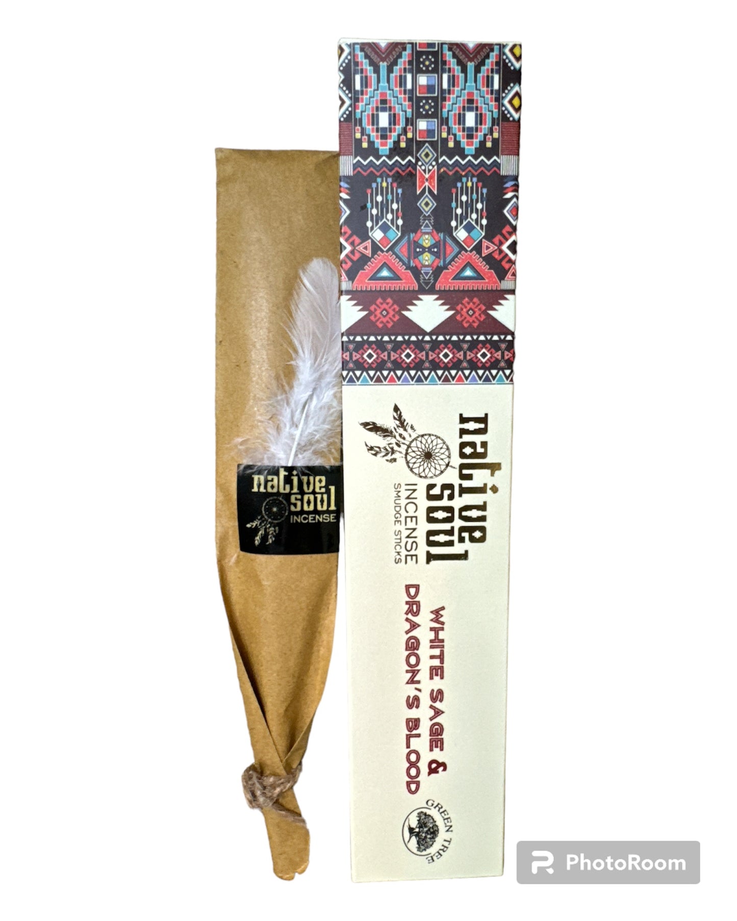 (Native Soul) White Sage & Dragon's Blood Incense Sticks