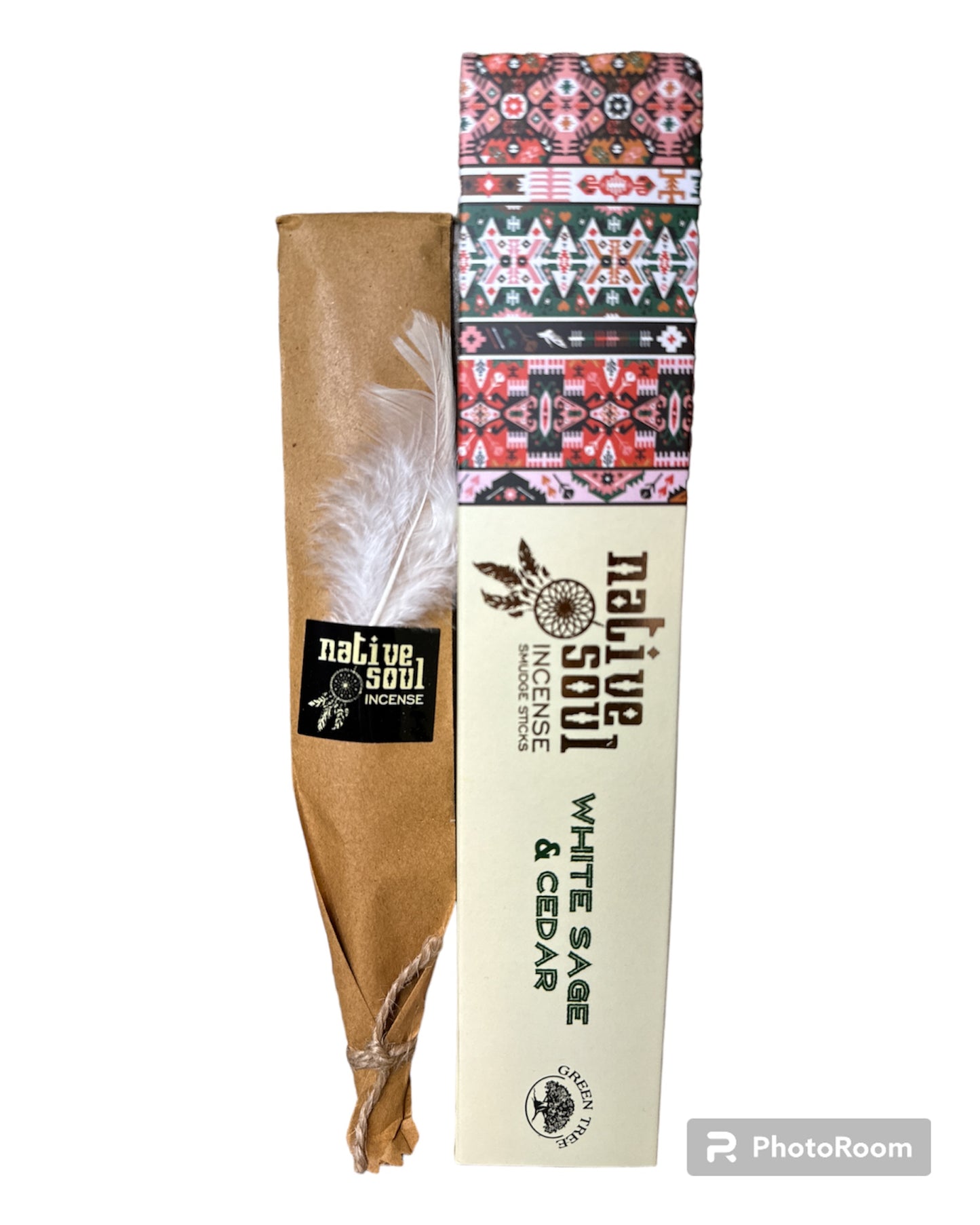 (Native Soul) White Sage & Cedar Incense Sticks