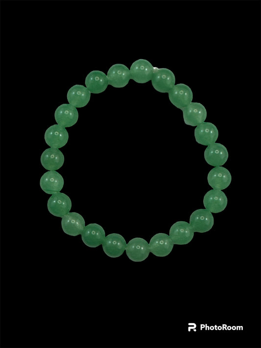 8mm round Green Aventurine bracelet