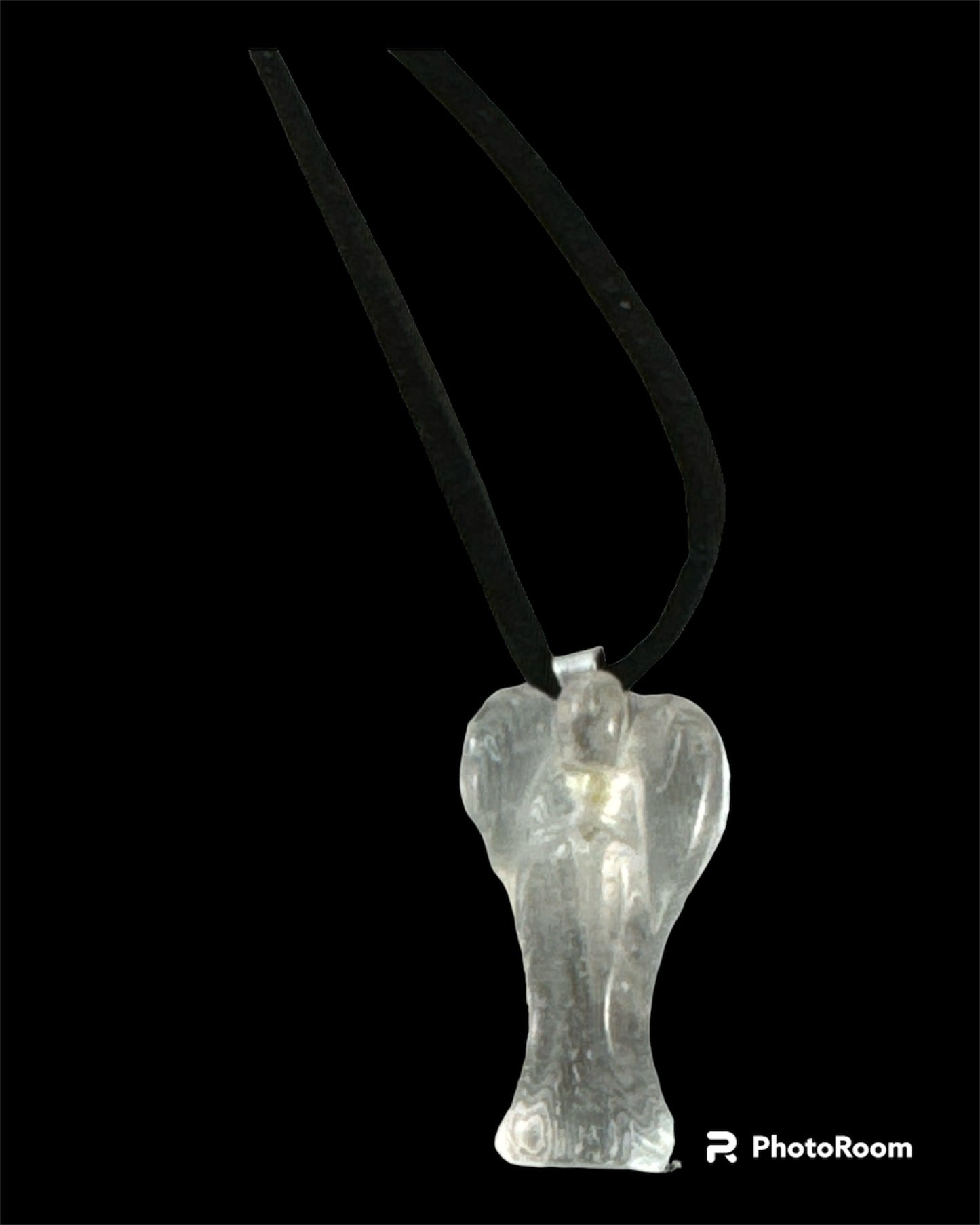 Clear Quartz Angel pendant