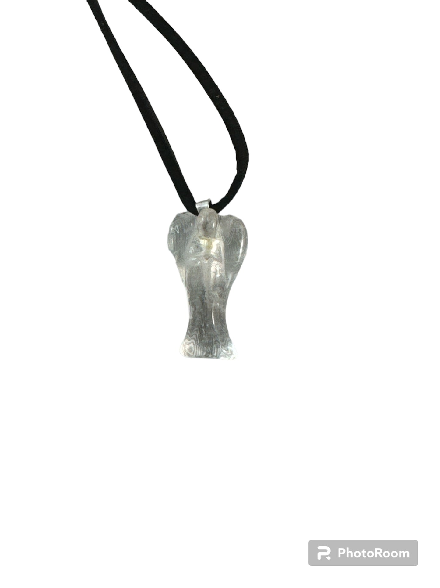 Clear Quartz Angel pendant