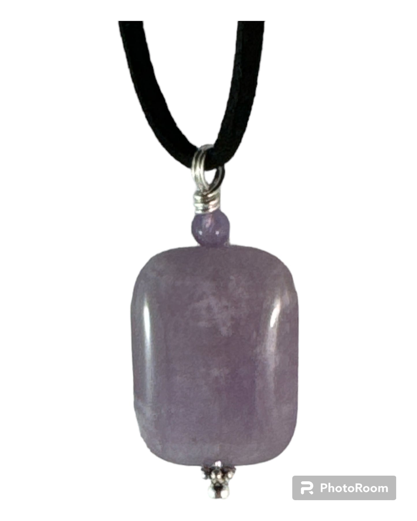 Amethyst Pendant (square)