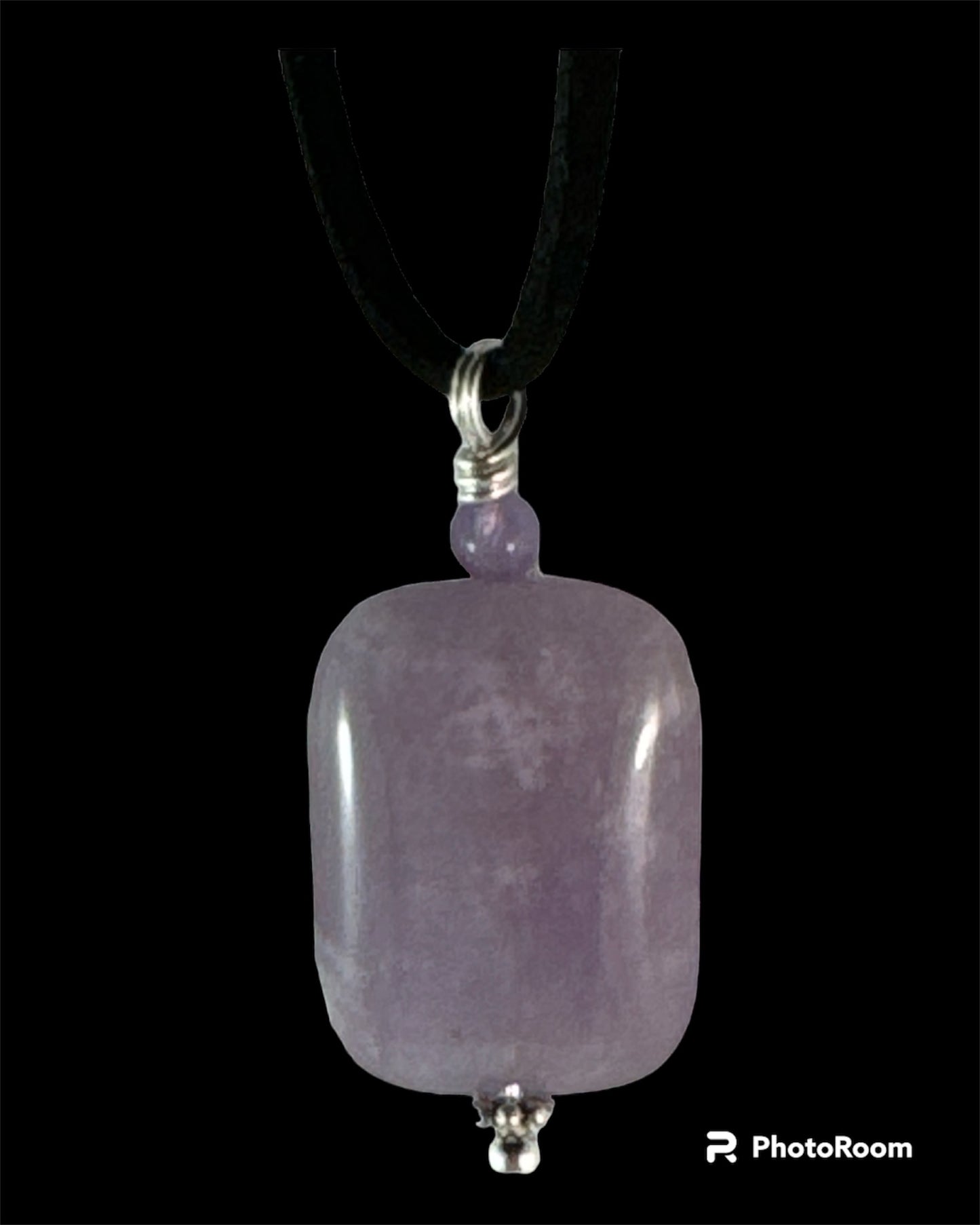 Amethyst Pendant (square)
