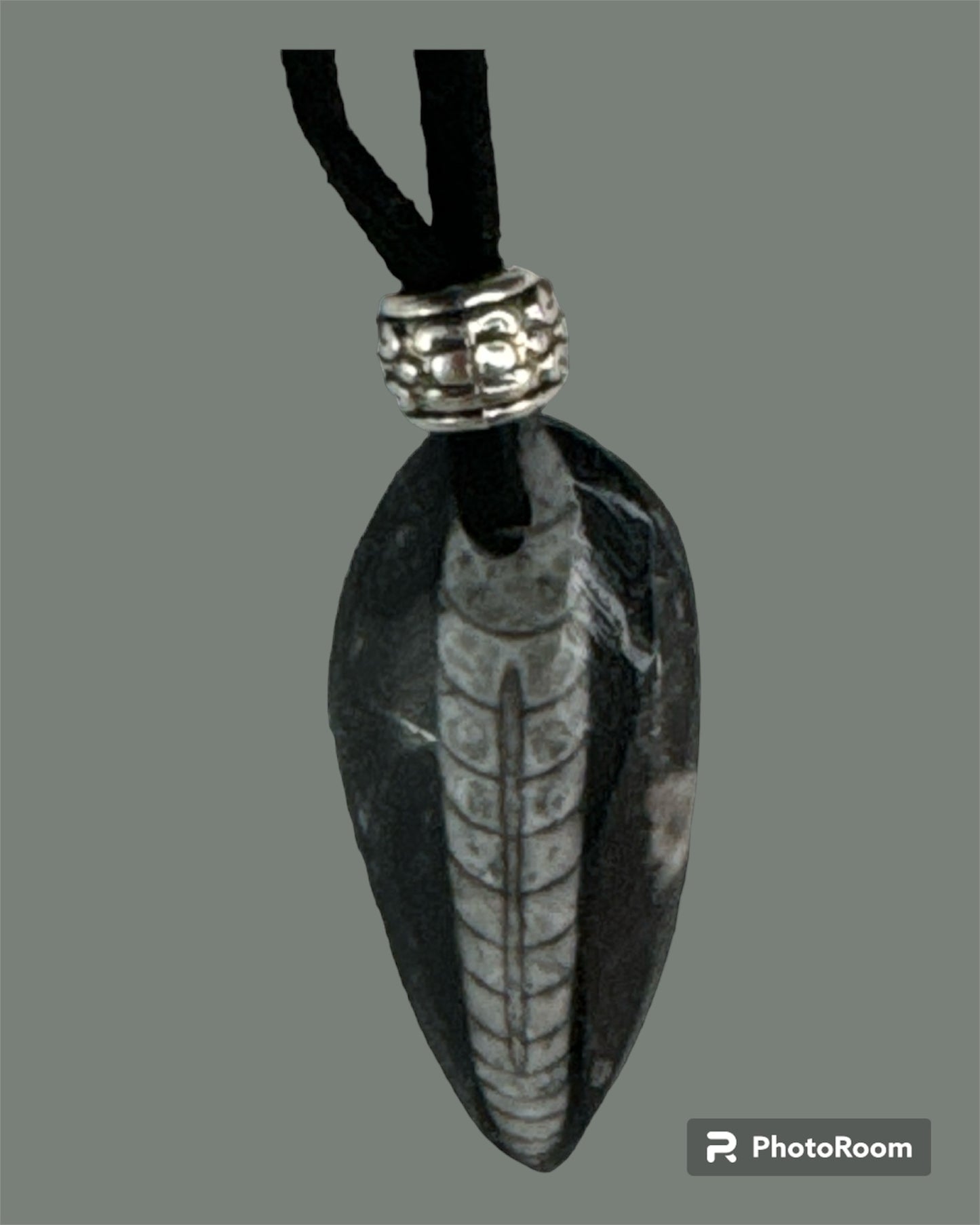 Orthoceras Fossil pendant