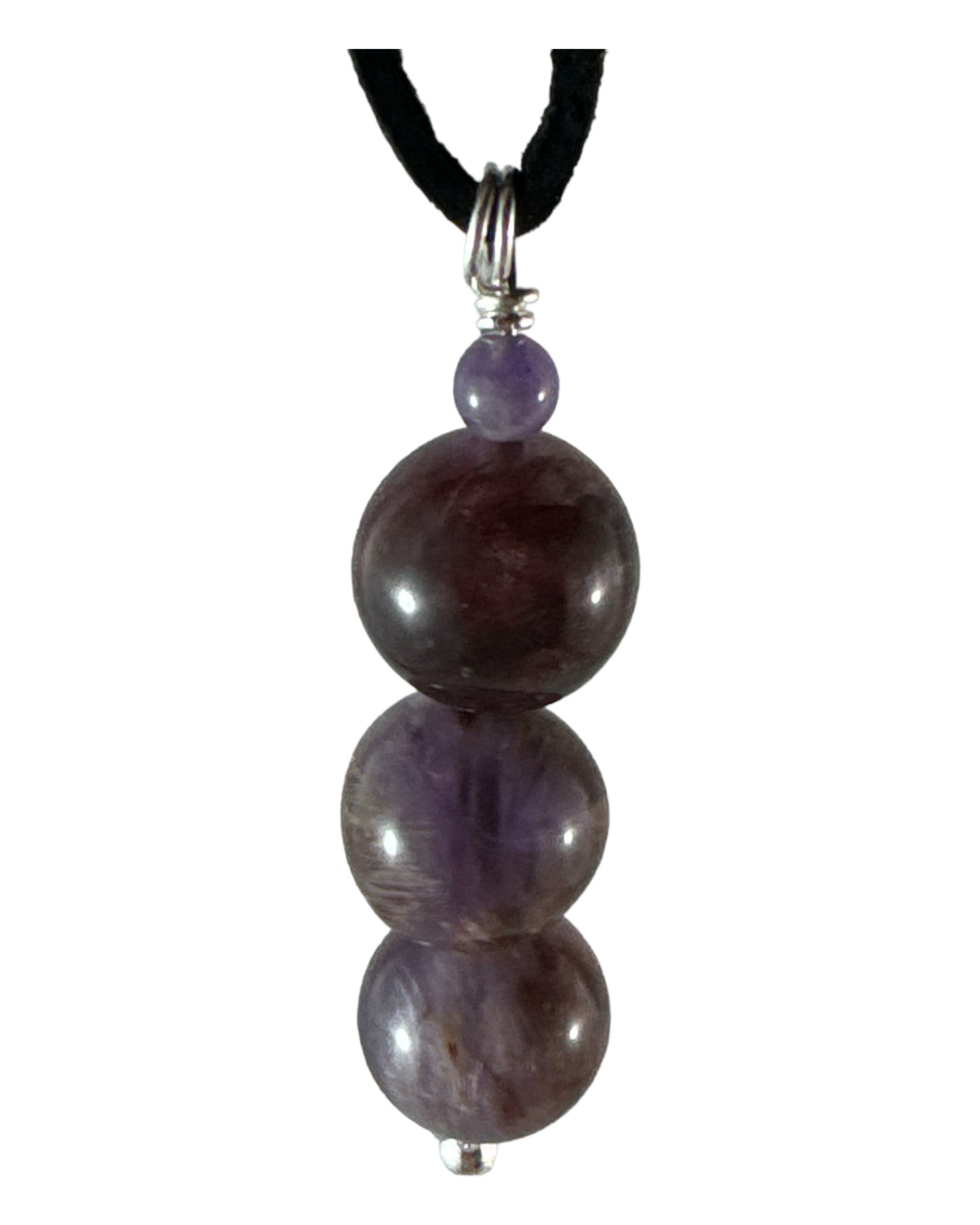 Sacred 7 pendant (x3/ 10mm round vertical drop)