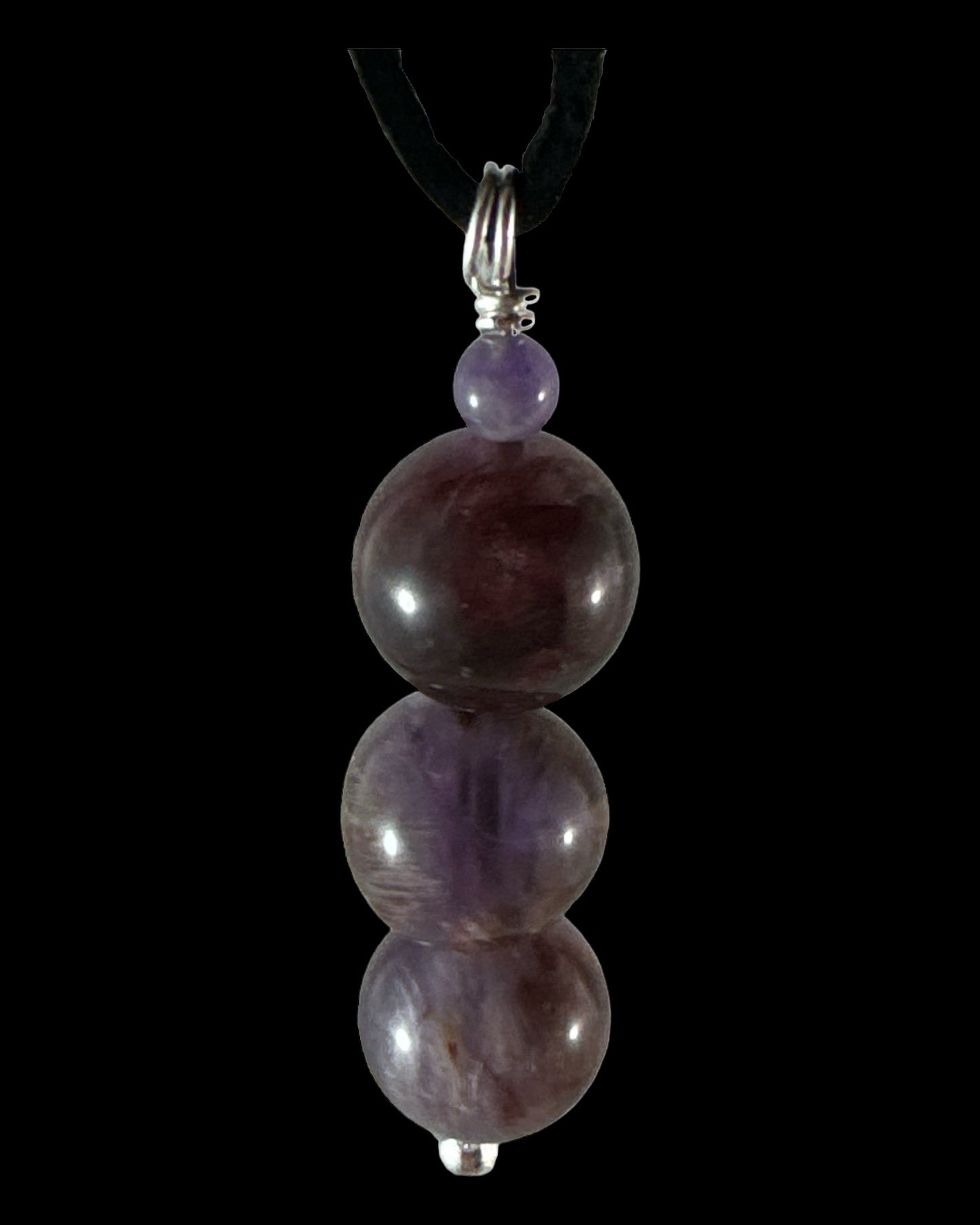 Sacred 7 pendant (x3/ 10mm round vertical drop)