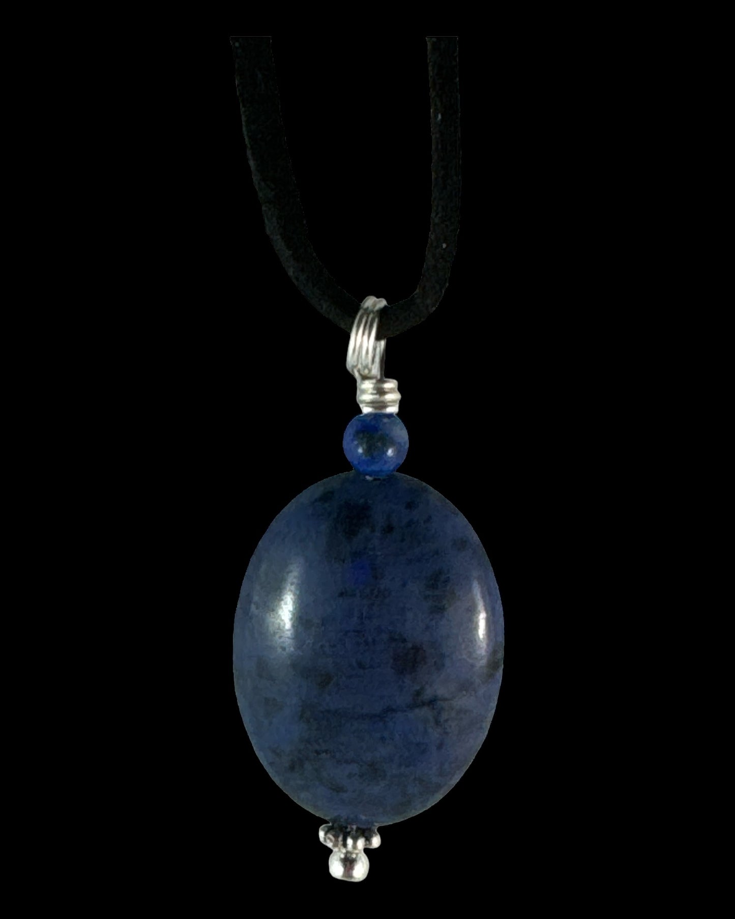 Dumortierite pendant (Oval)