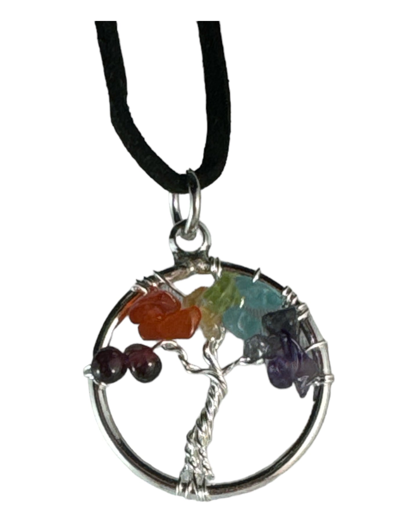 Chakra Tree of Life Pendant (petite)