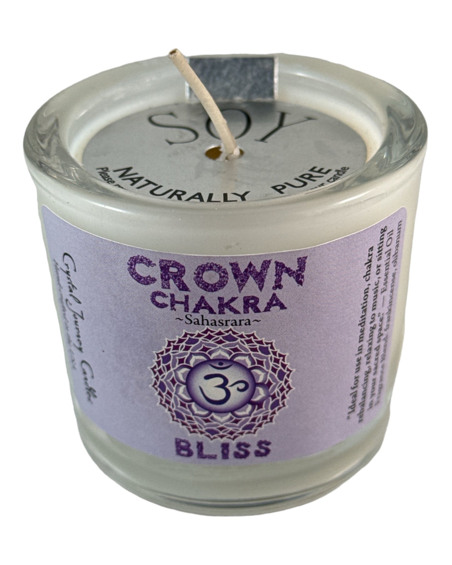 Crown Chakra Soy Wax Candle