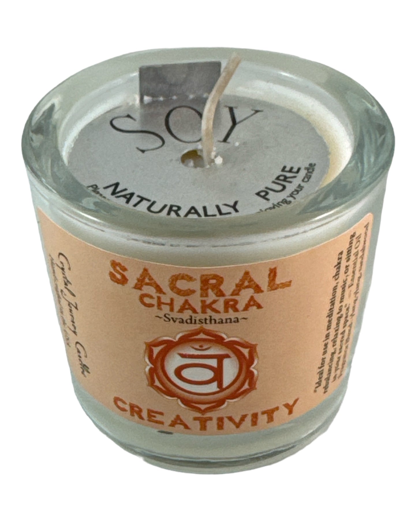 Sacral Chakra Soy Wax Candle