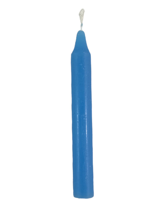 Light Blue Mini Ritual candle