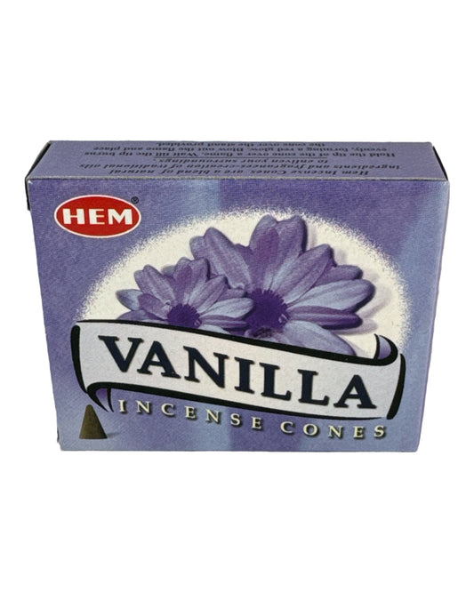 Vanilla Incense Cones (HEM)