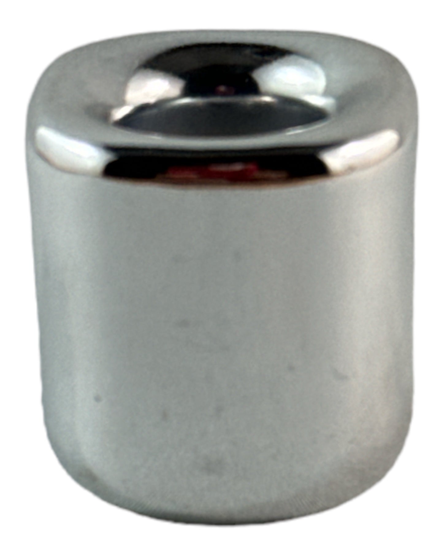 Silver mini ritual candle holder