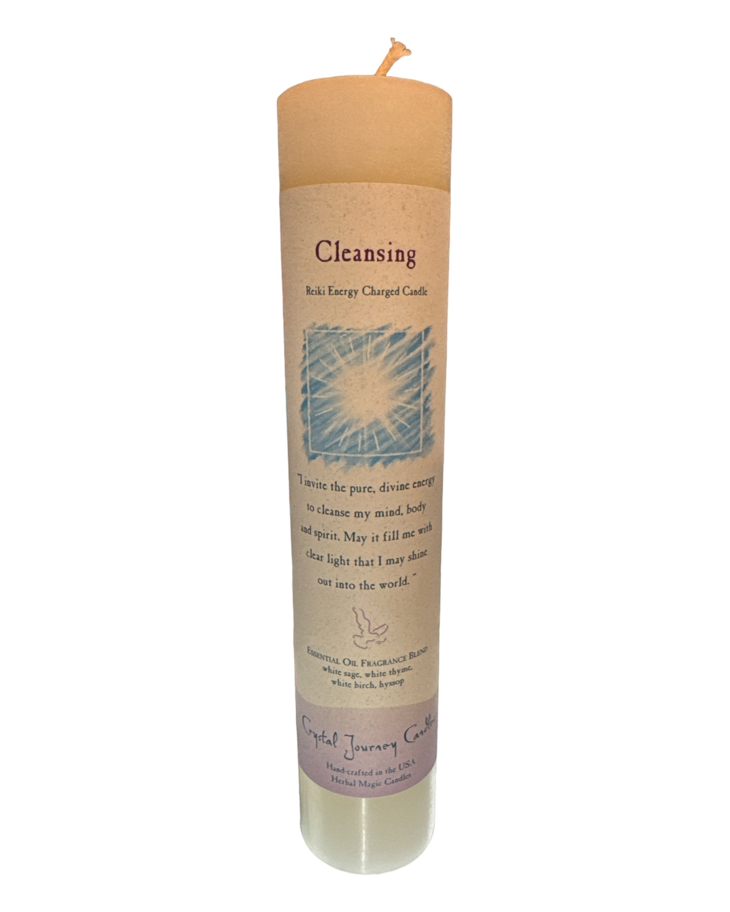 Cleansing Pillar Candle 7"