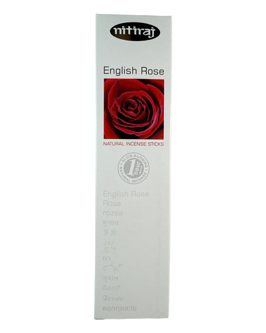 (Nitiraj) English Rose Incense Sticks