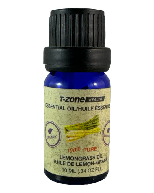 100% Pure Organic Lemongrass Essential Oil  10ml