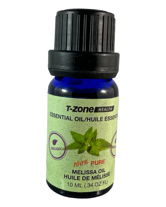 100% Pure Organic Melissa Essential Oil  10ml