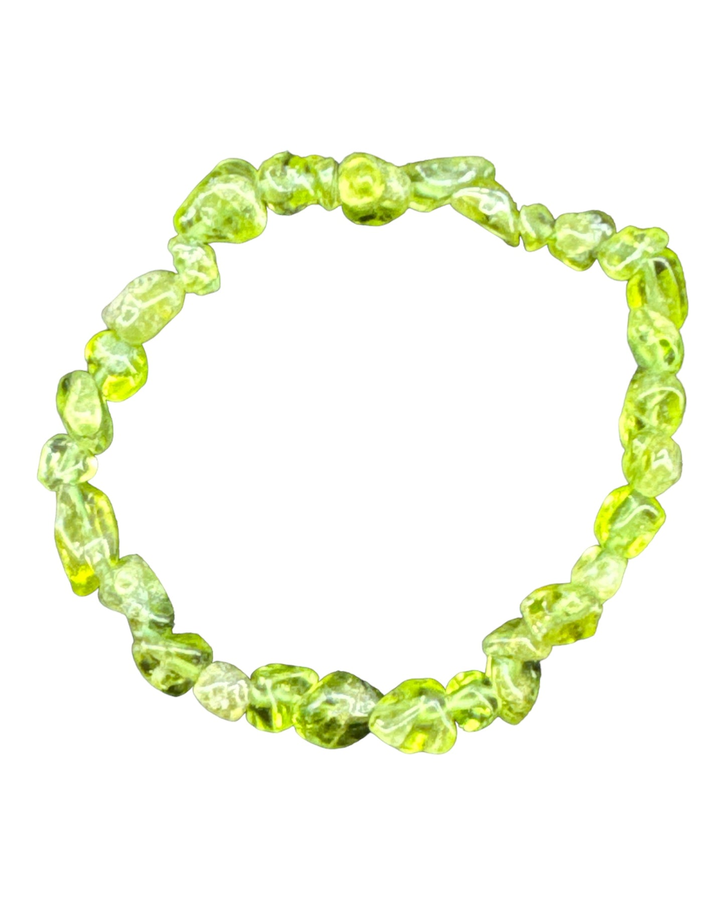Tumbled Peridot Bracelet