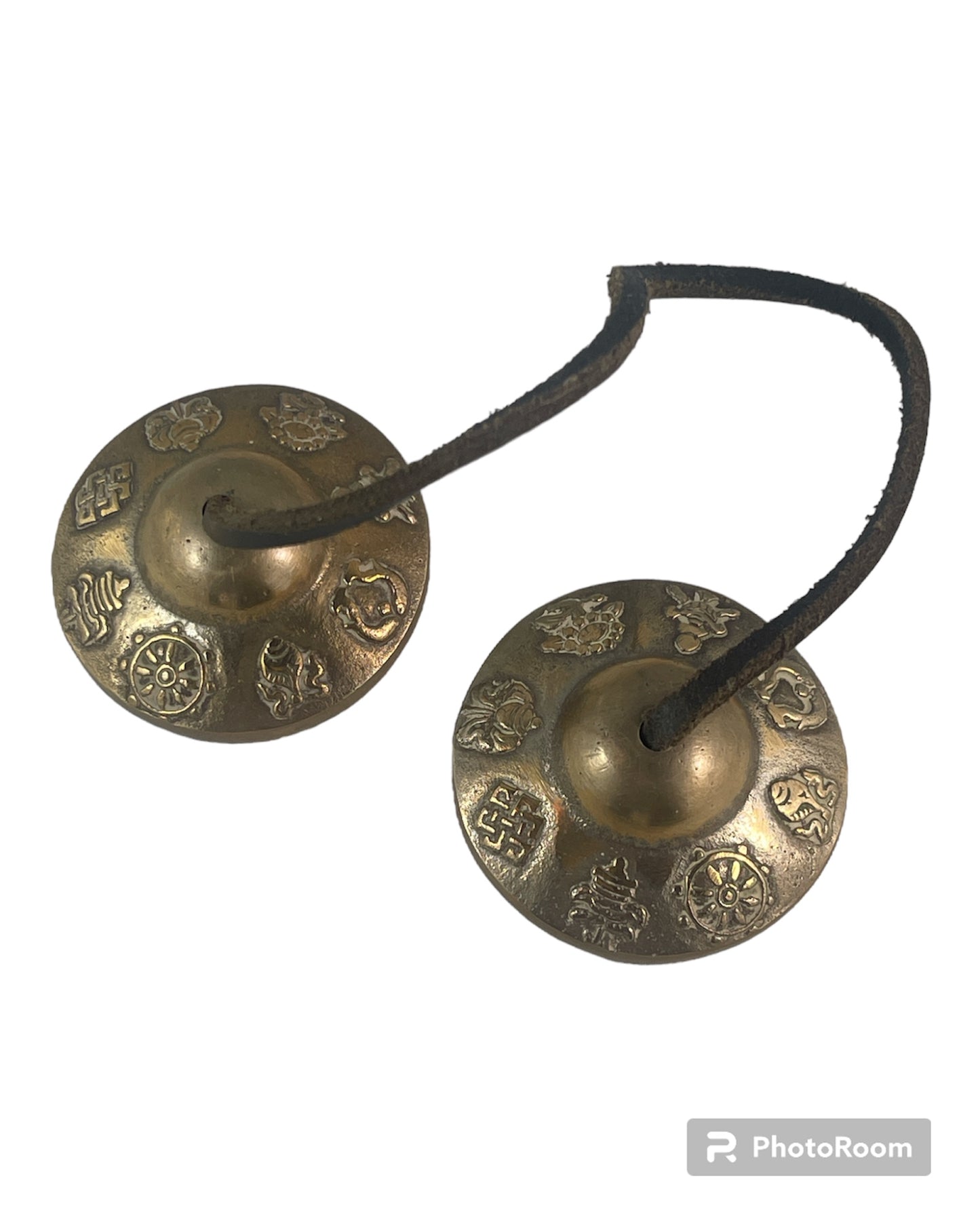 TINGSHA-EMBOSSED/8 AUSPICIOUS SYMBOLS-2″