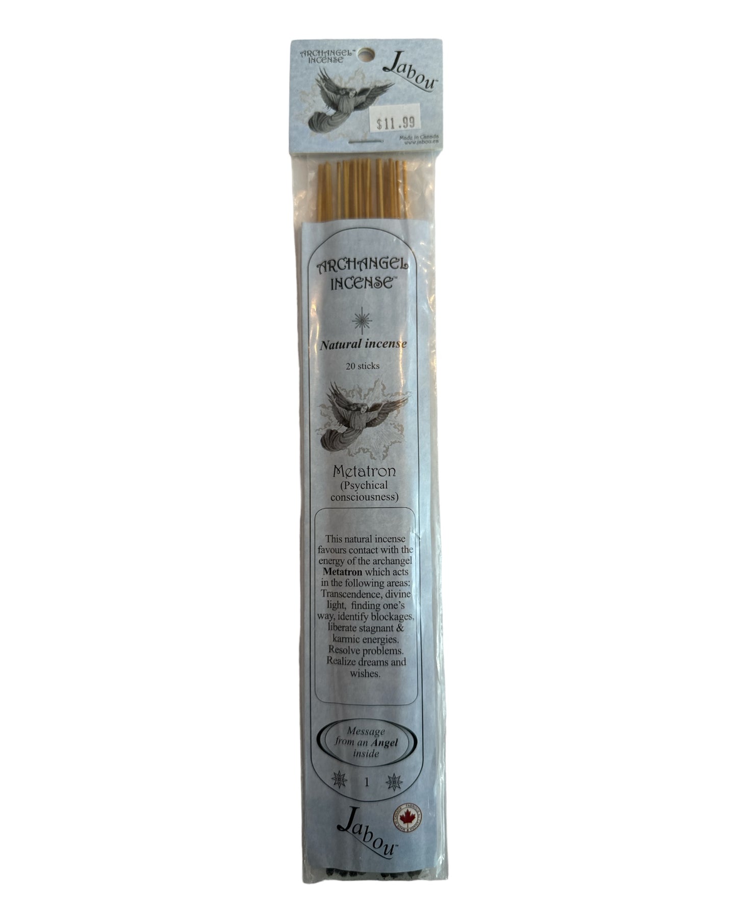ARCHANGEL INCENSE-METATRON (Psychical Consciousness)