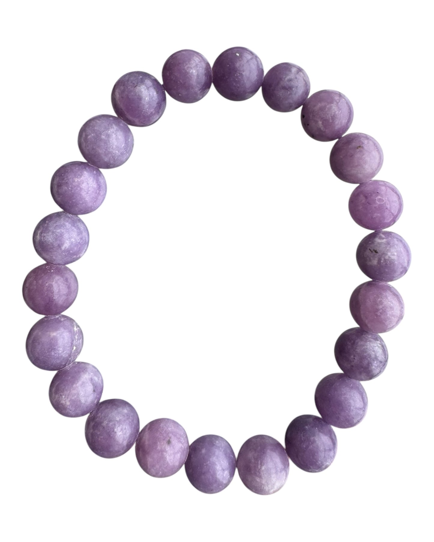 8mm round Lepidolite bracelet