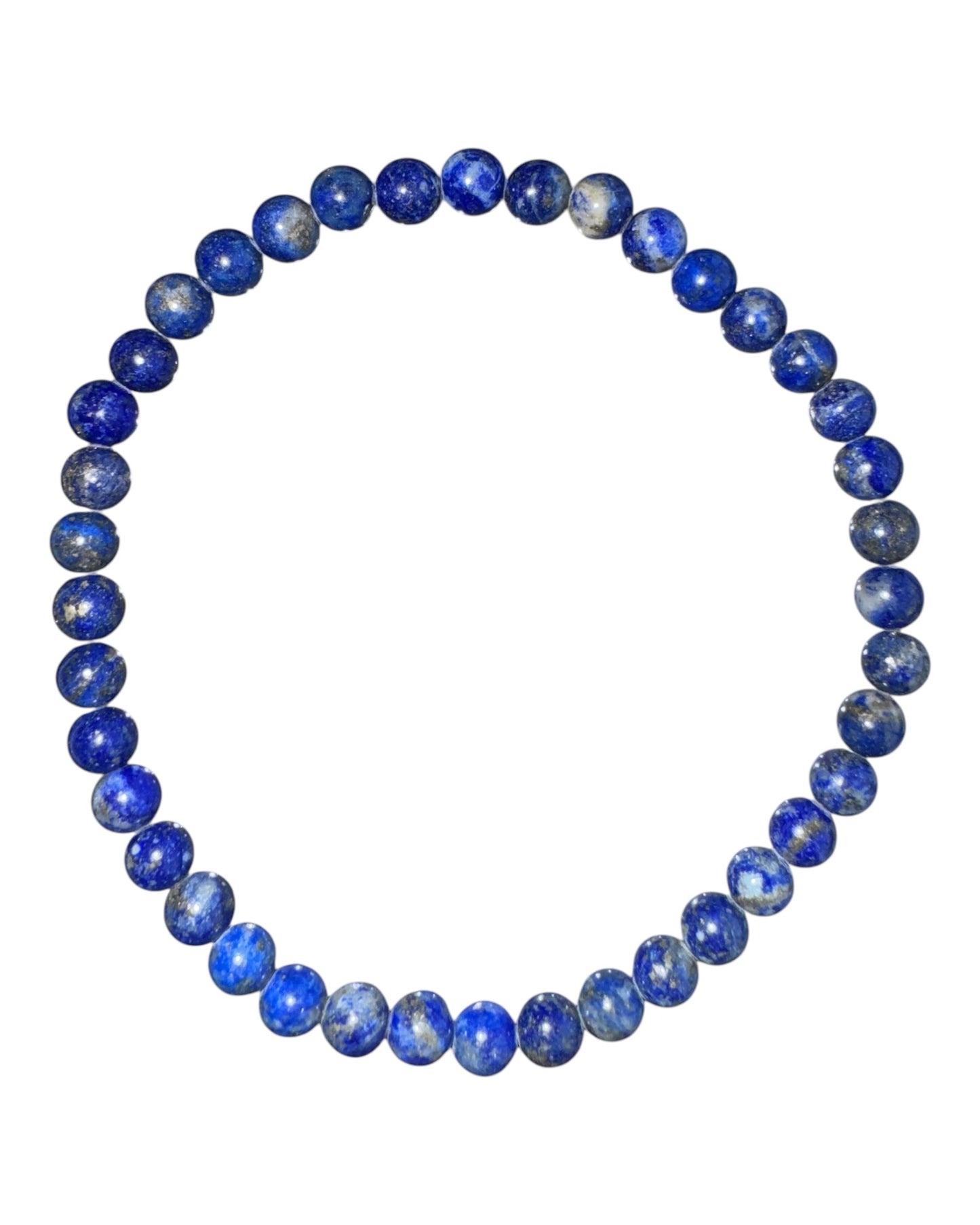 4mm round Lapis Lazuli bracelet