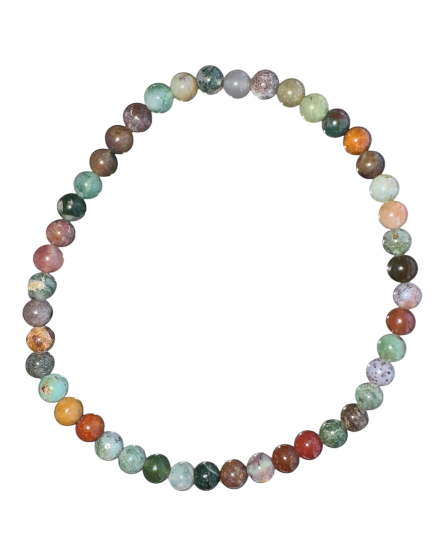 4mm round mixed Amazonite bracelet