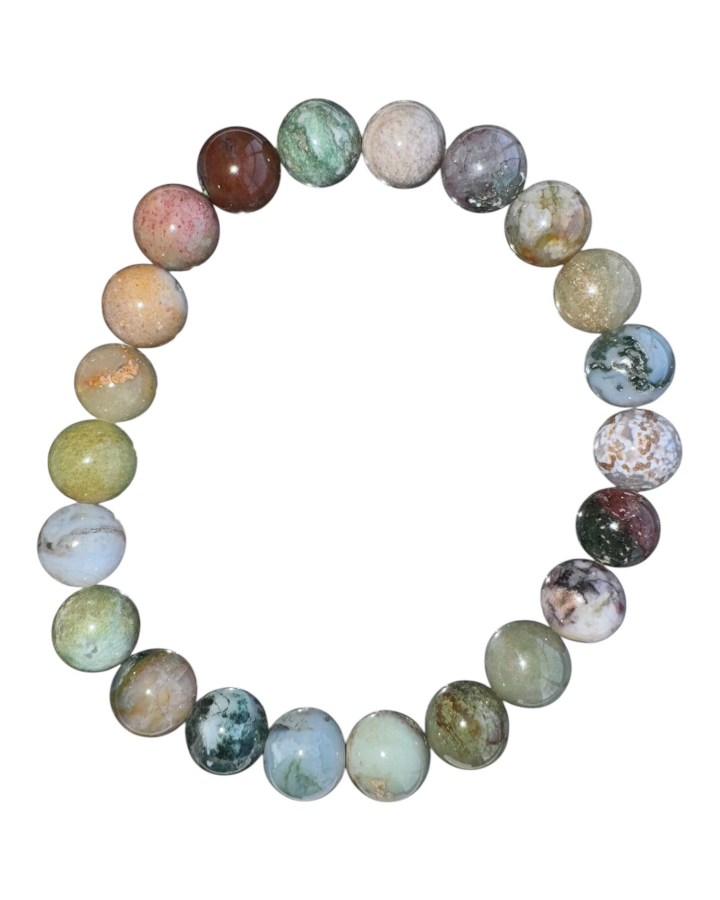 8mm round Fancy Jasper bracelet
