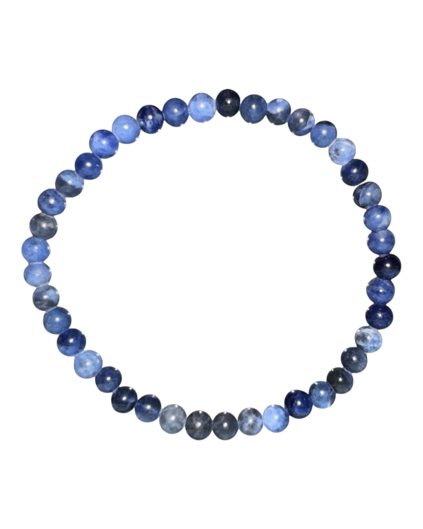 4mm round Sodalite bracelet