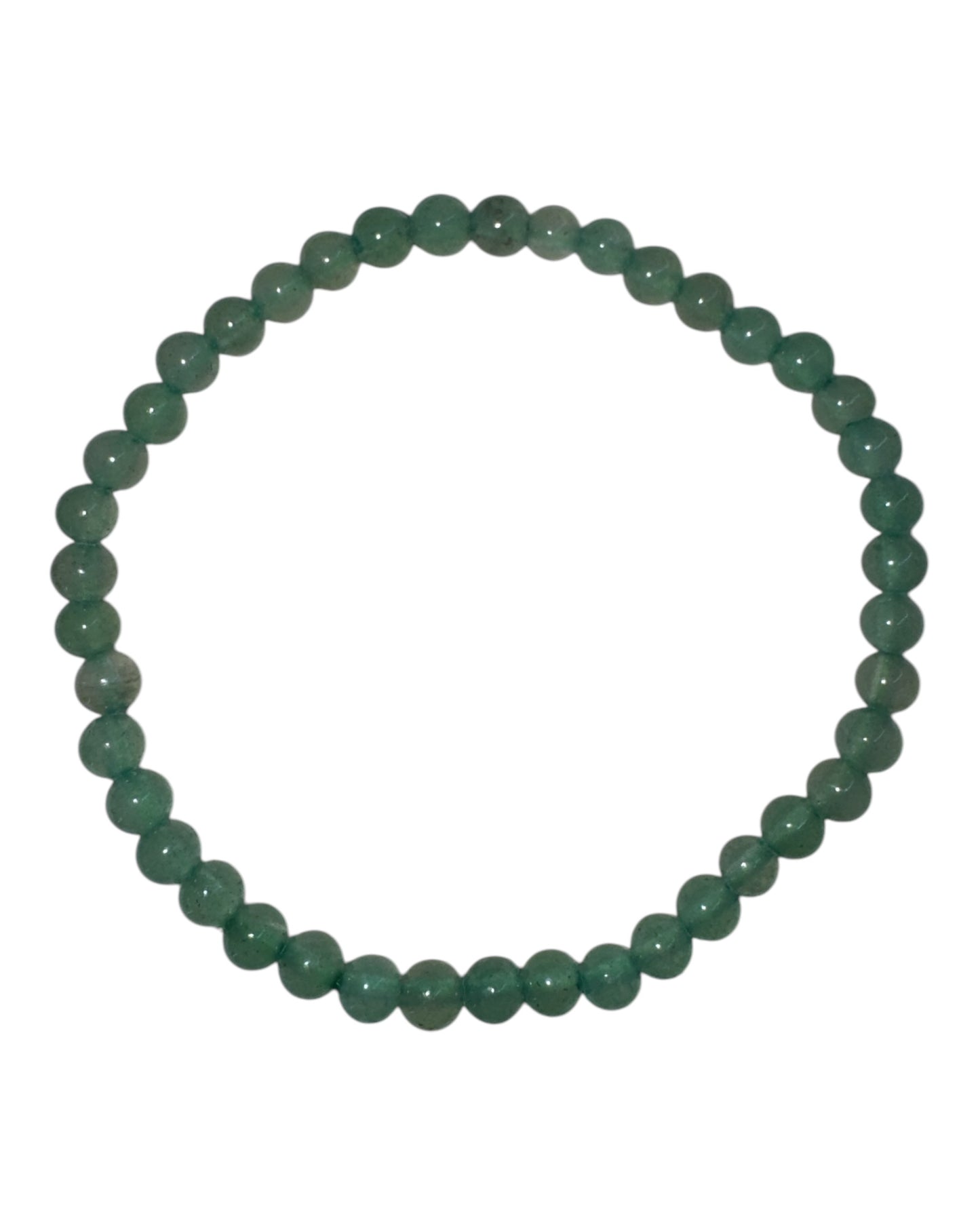 4mm round Green Aventurine bracelet