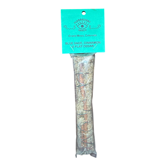 Blue Sage, Cinnamon, Flat Cedar