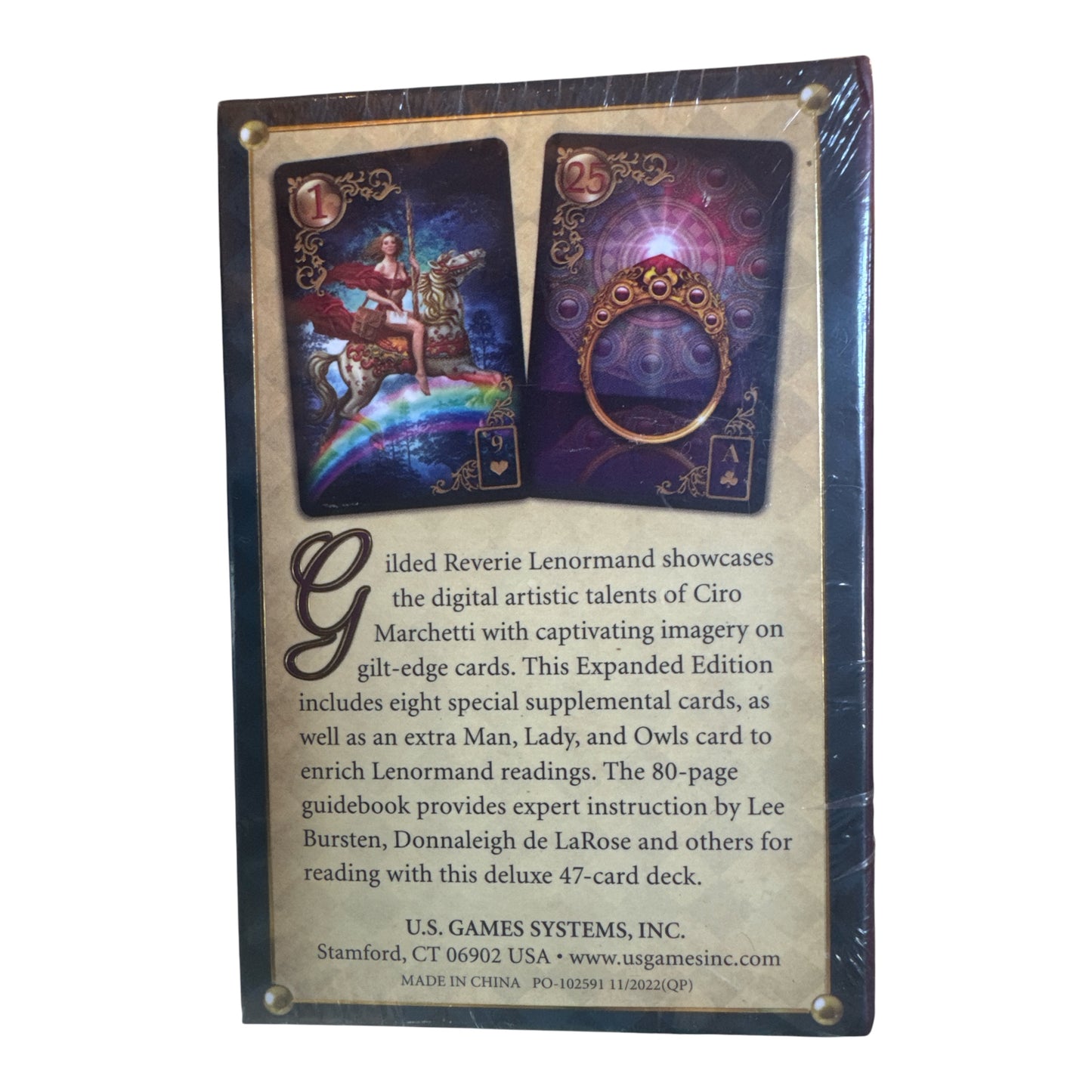 Lenormand- Gilded Reverie (Ciro Marchetti's)