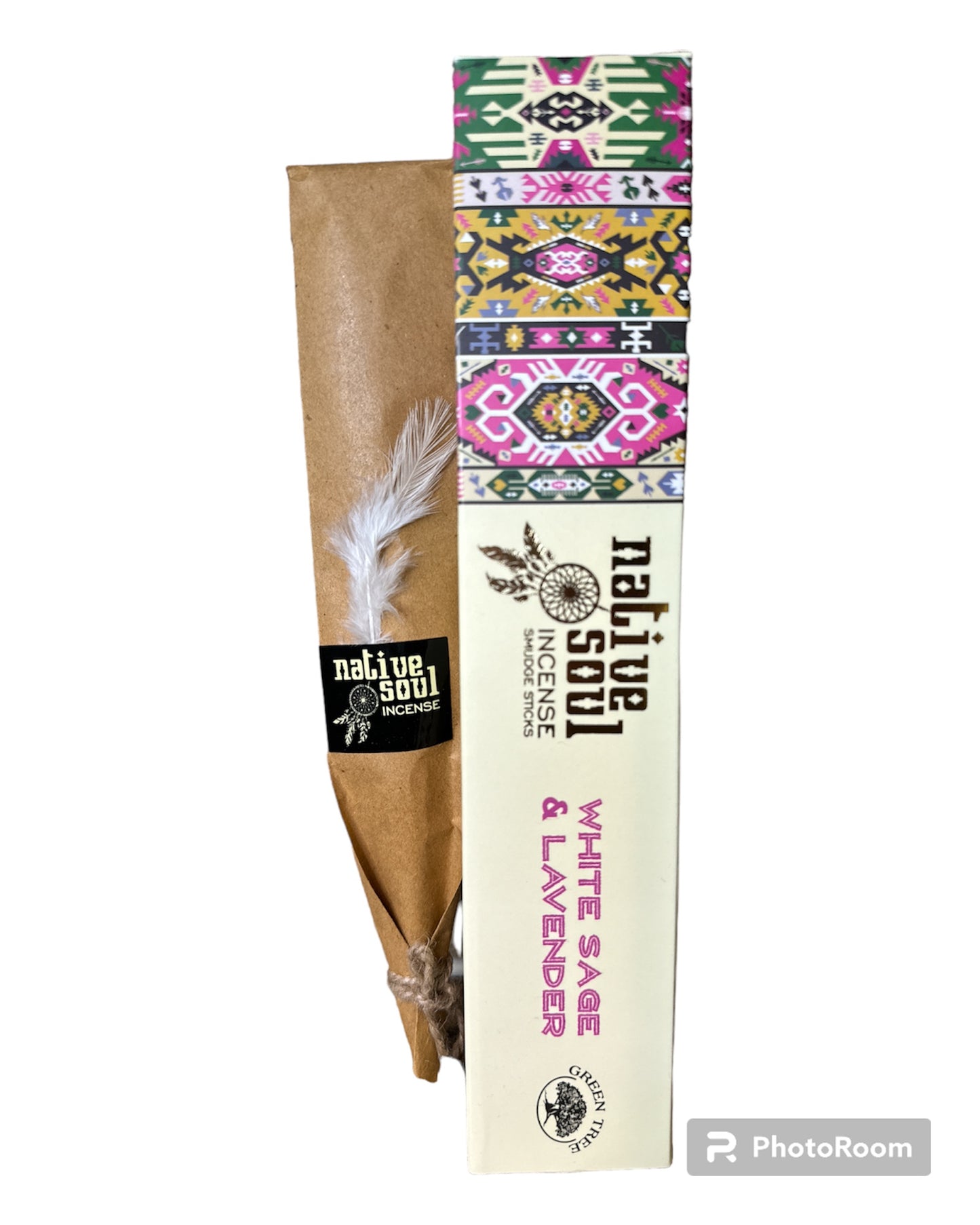 (Native Soul) White Sage & Lavender Incense Sticks