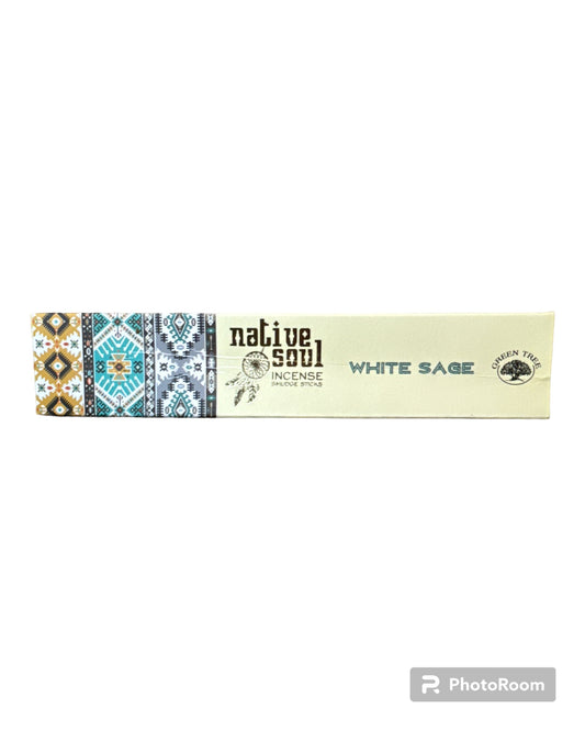 (Native Soul) White Sage Incense Smudge Sticks