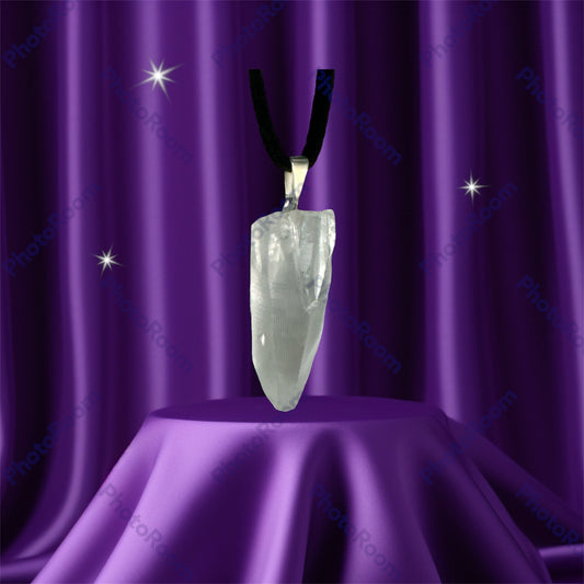 Lemurian Crystal Pendant