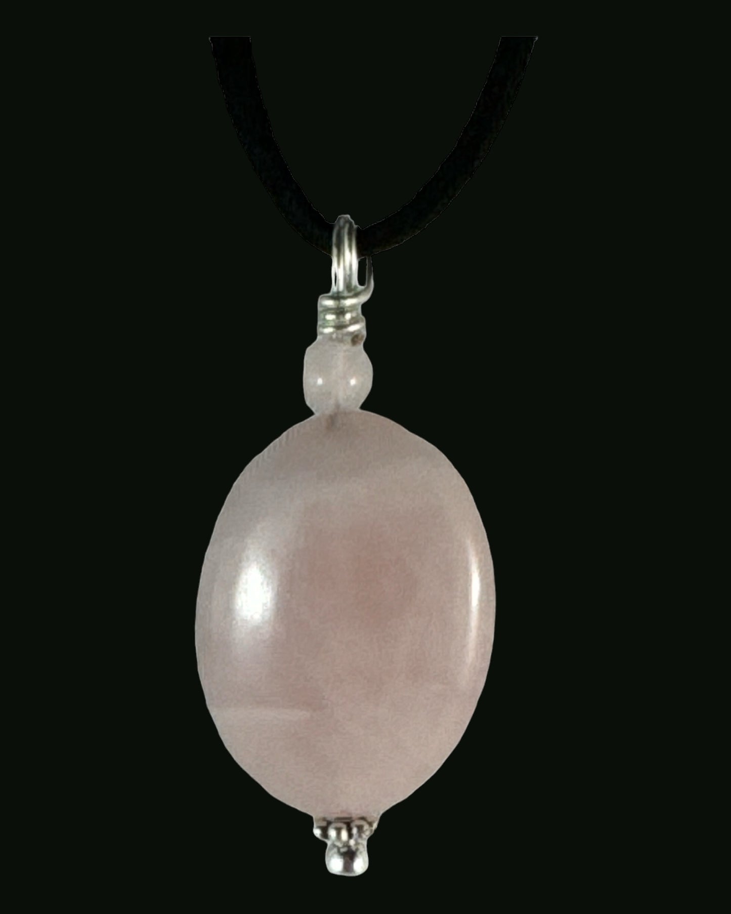 Rose Quartz pendant (Oval)