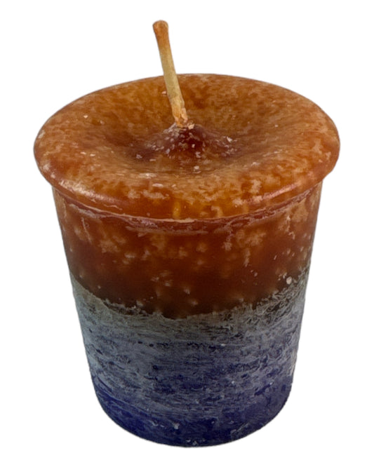 Patchouli and Nag Champa votive candles
