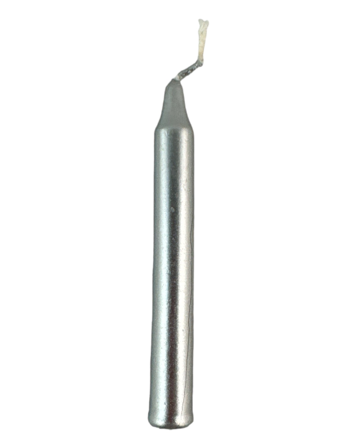 Metallic Silver Mini Ritual candle