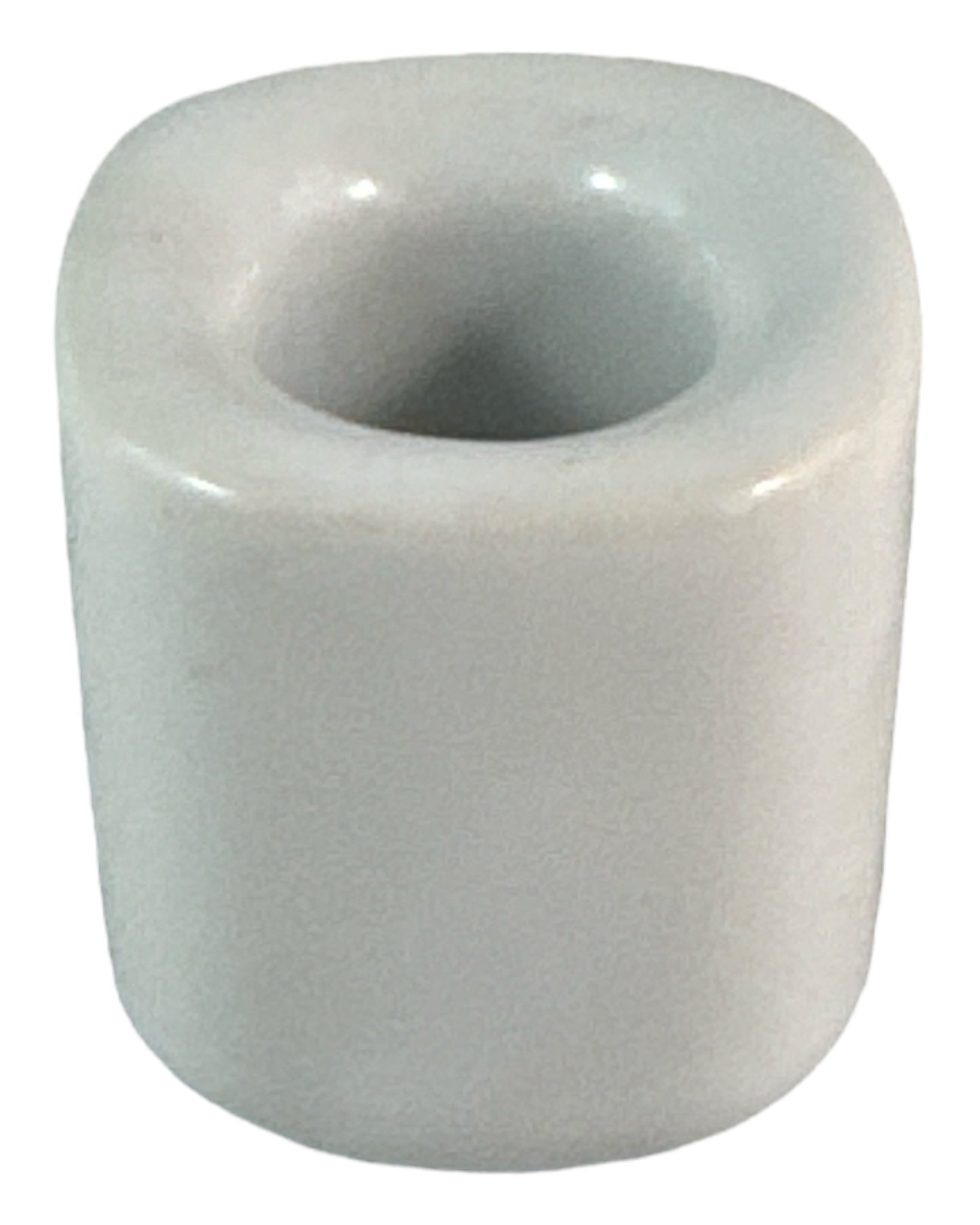 Plain White mini ritual candle holder