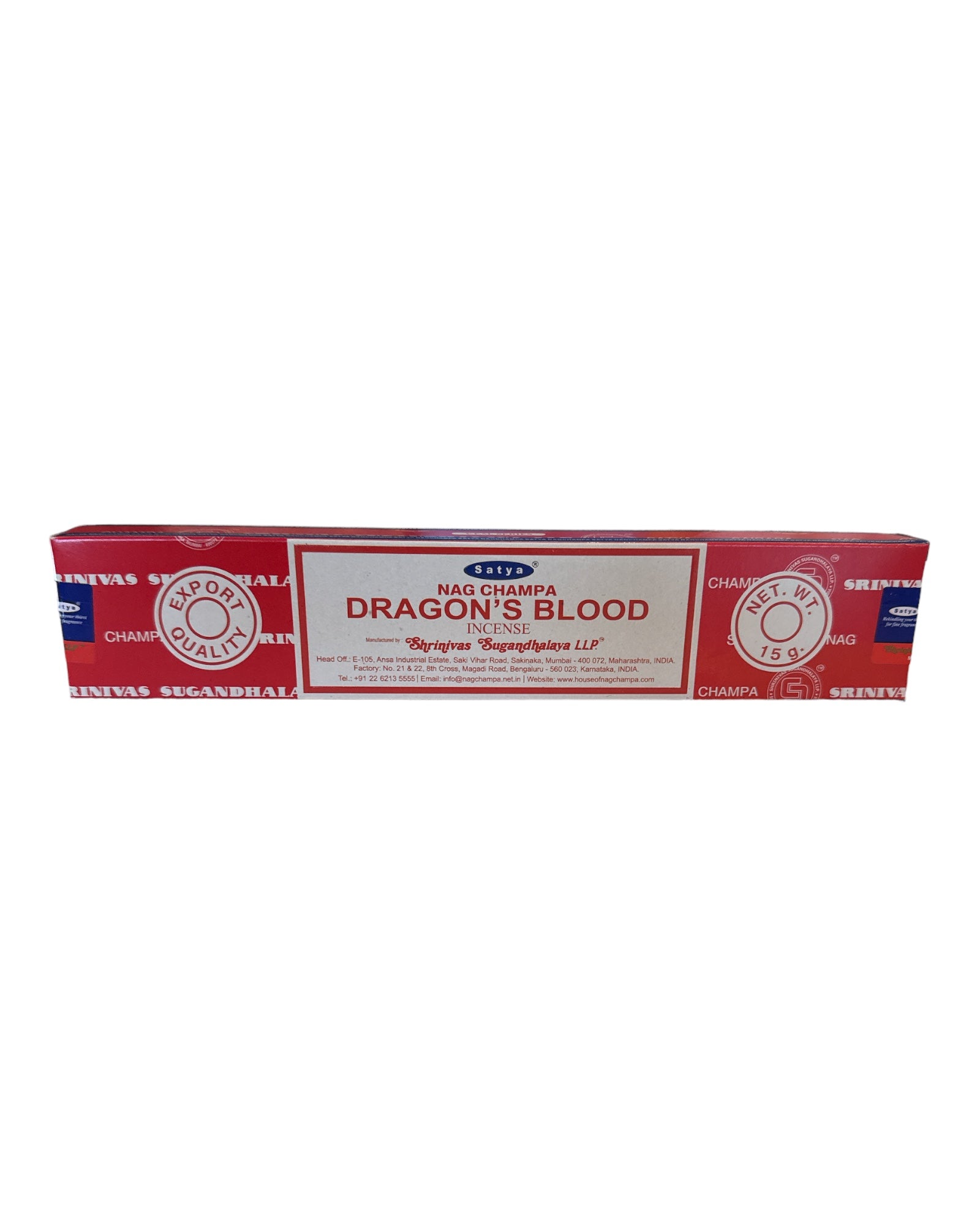 (Satya) Dragons Blood Incense Sticks – Spiritual Emporium