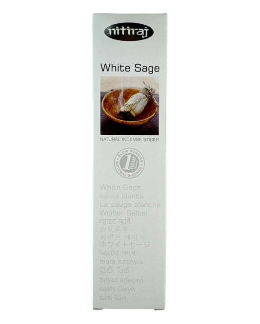 (Nitiraj) White Sage Incense Sticks
