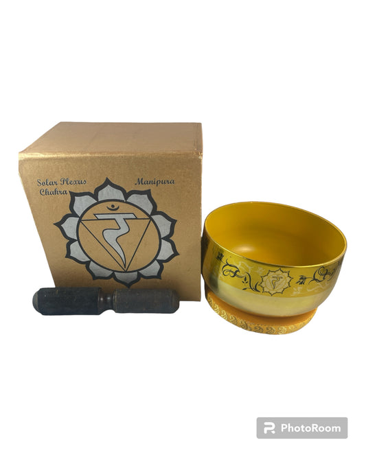 Solar Plexus Chakra Singing Bowl 5"