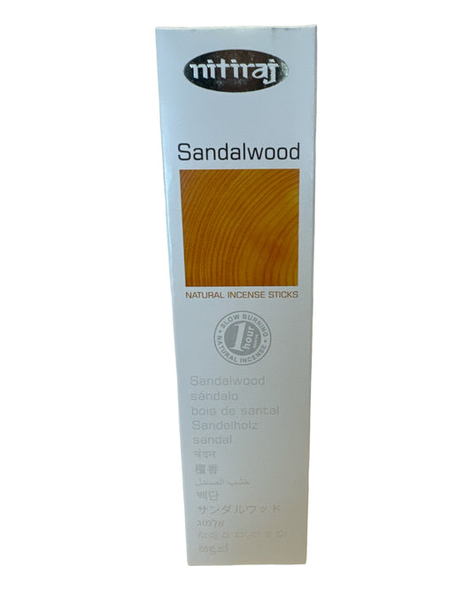 (Nitiraj) Sandalwood Incense Sticks