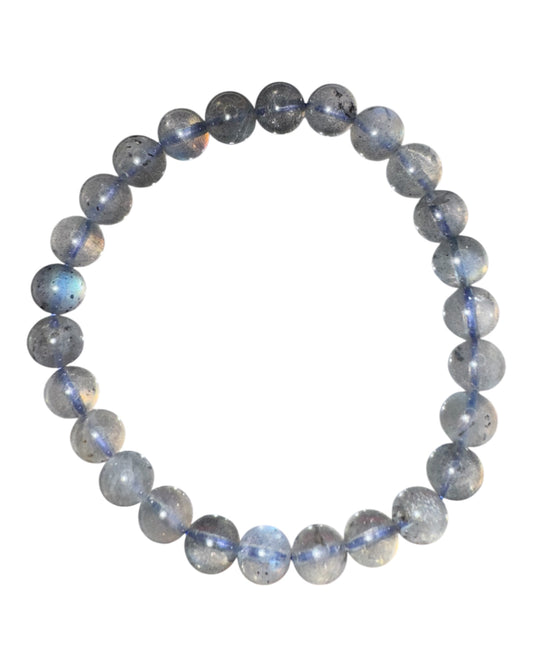 8mm round Blue Labradorite bracelet
