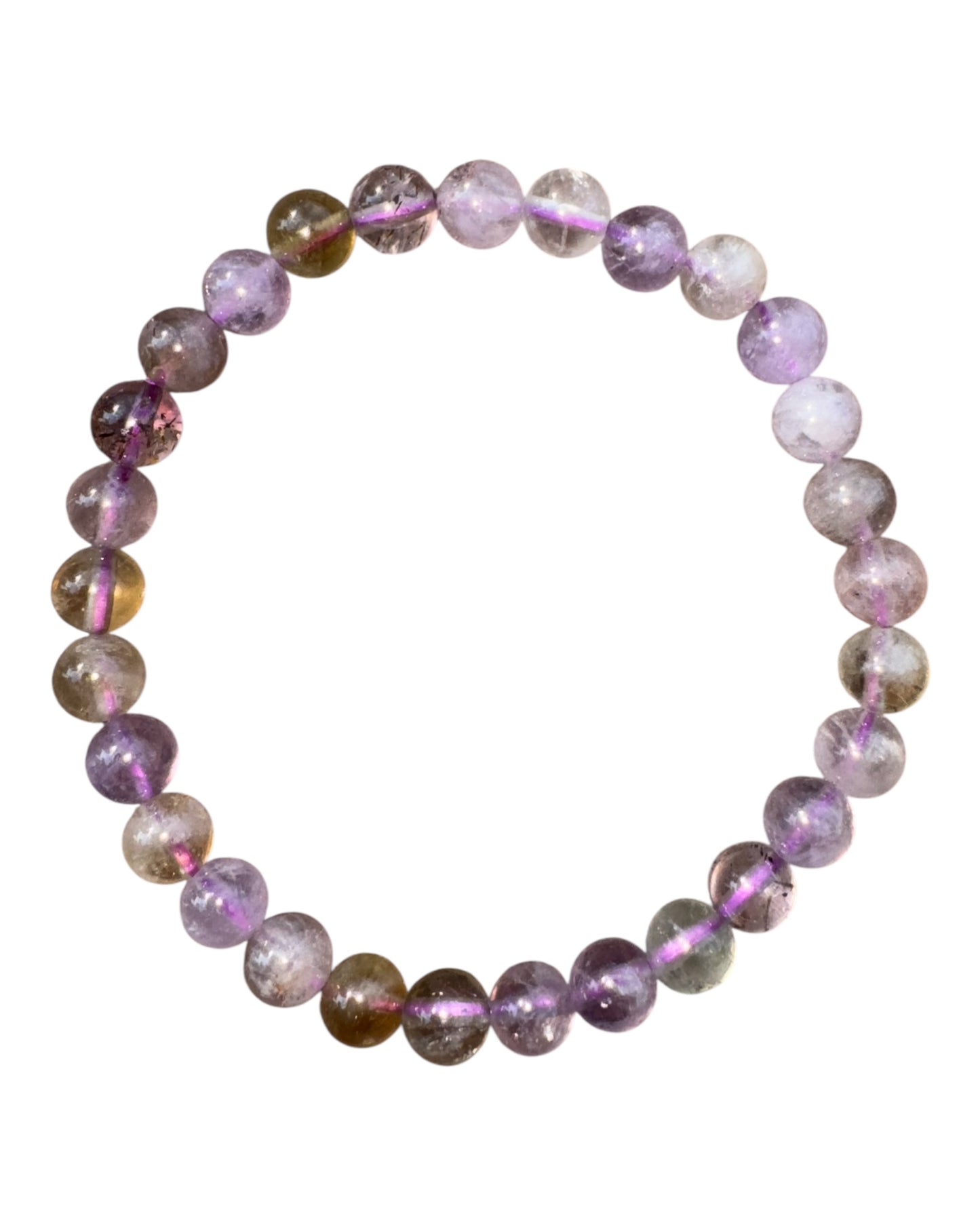 6mm round Auralite bracelet